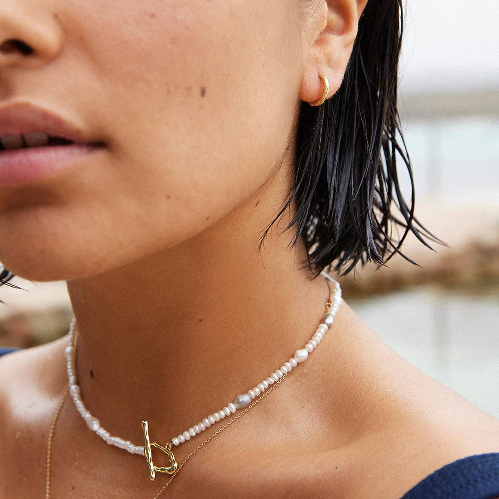 Gina Earrings | Jewelry Gold Gift Waterproof