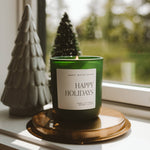 Happy Holidays Soy Candle