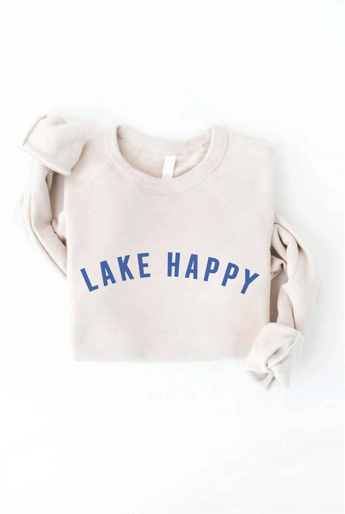 LAKE HAPPY Graphic Sweatshirt