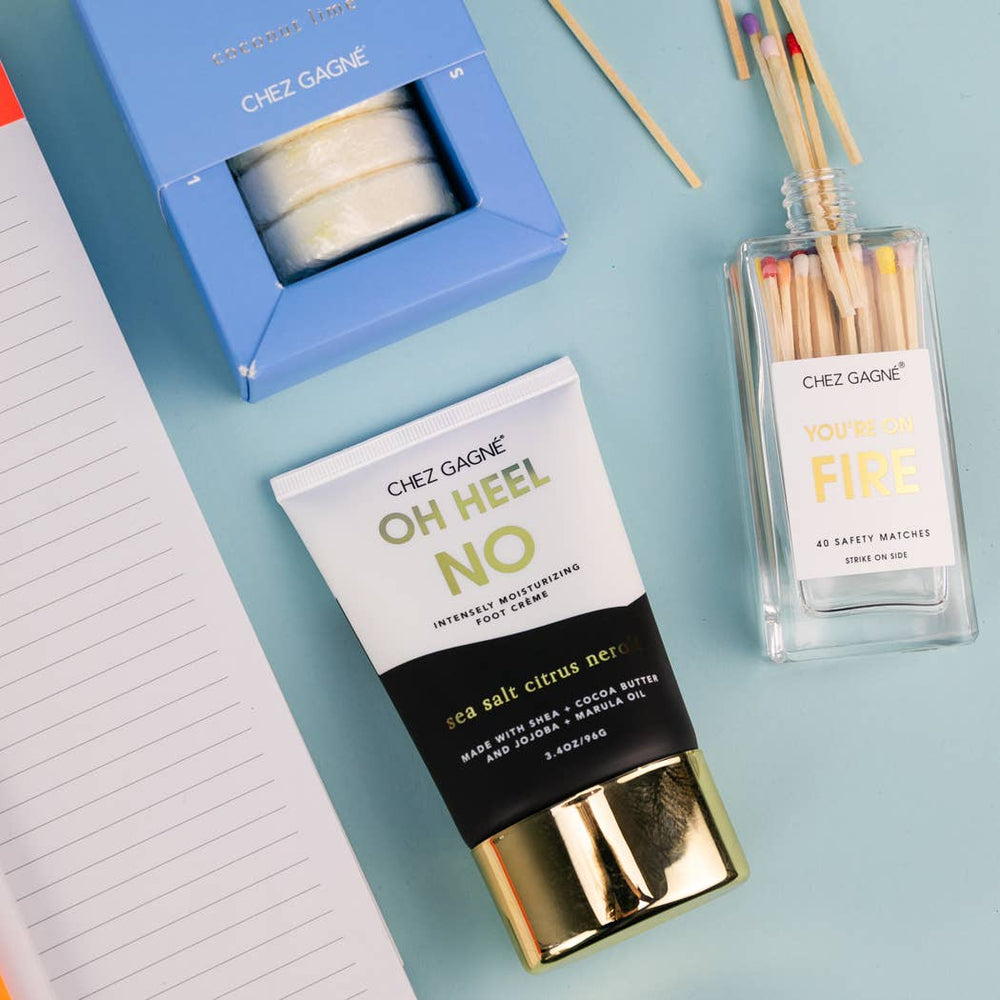 Oh Heel No - Clean + Foot Crème - Sea Salt Citrus + Neroli - 3.4oz