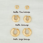 Anilla Mini Earrings | Agapée Jewelry Waterproof