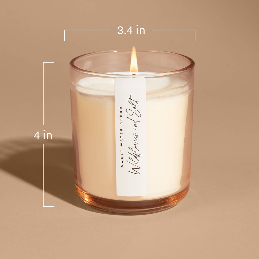 Salt and Sea 12 oz Candle - Home Decor and Gifts