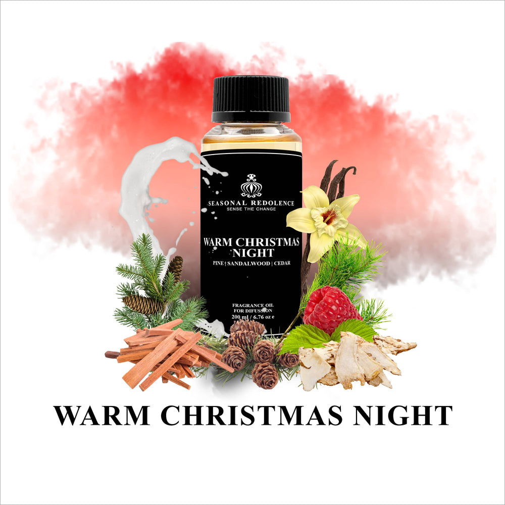 Warm Christmas Night Luxury Home Oil Diffuser Scent