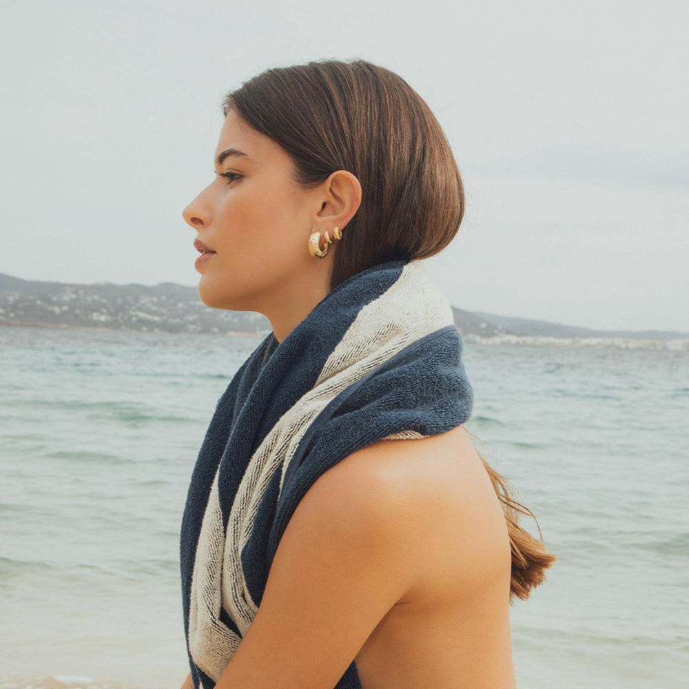 Anilla Mini Earrings | Agapée Jewelry Waterproof