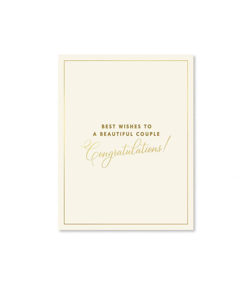 Beautiful Couple Wedding Greeting Card