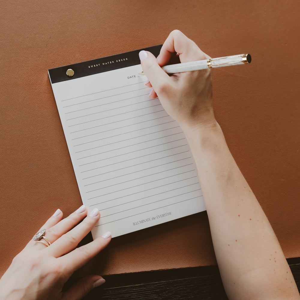 *NEW* Gold Rivet Basic Notepad