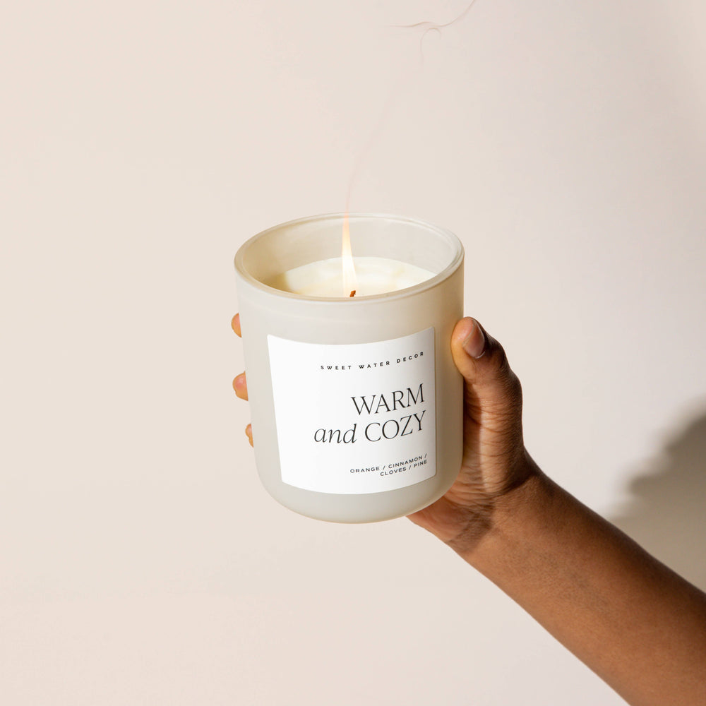 Warm and Cozy Soy Candle