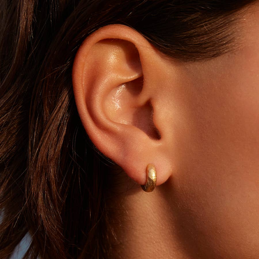 Anilla Mini Earrings | Agapée Jewelry Waterproof