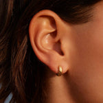 Anilla Mini Earrings | Agapée Jewelry Waterproof