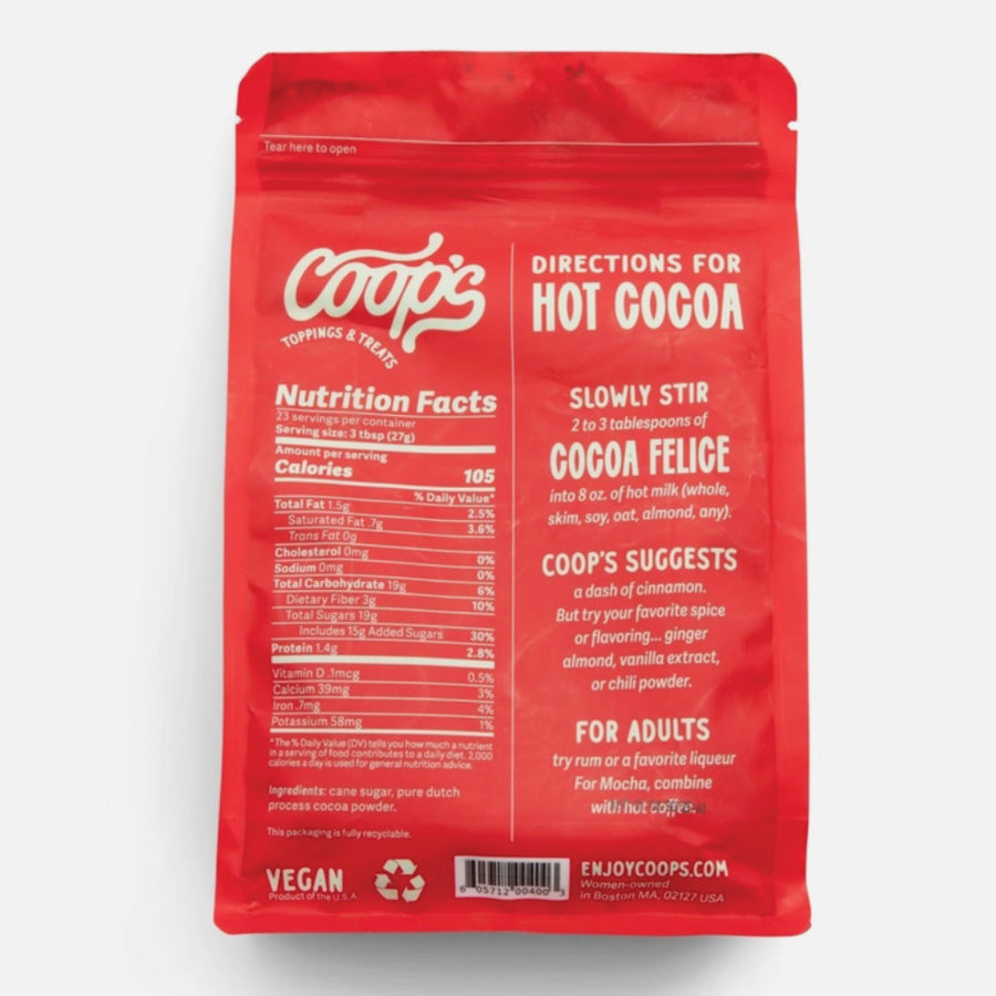 Coop's Cocoa Felice Hot Chocolate Mix