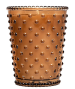 No. 59 Chestnut Hobnail Glass Candle