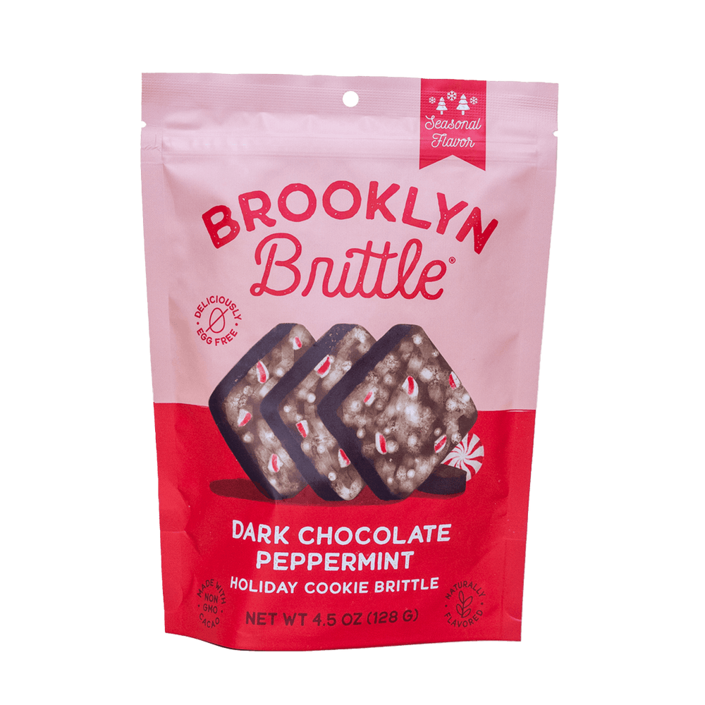 Dark Chocolate Peppermint Italian Cookie Brittle