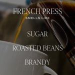 French Press 12 oz Candle - Home Decor and Gifts