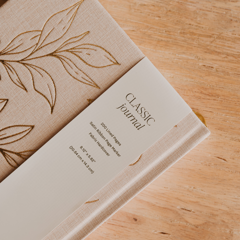 *NEW* Gold Leaves Notes Journal