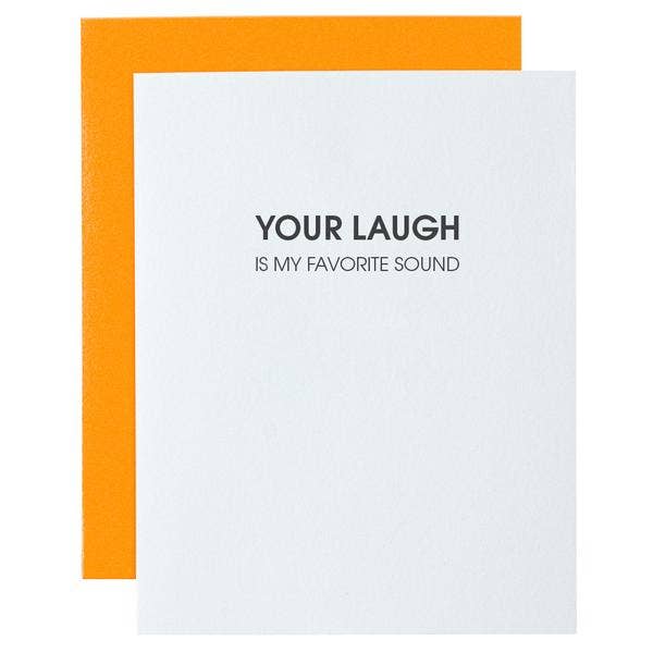 Your Laugh is My Favorite Sound - Love | Friendship | Everday Card