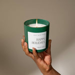 Happy Holidays Soy Candle