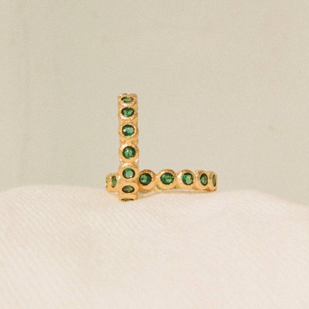 Amélia Green Ring | Agapée Jewelry Waterproof