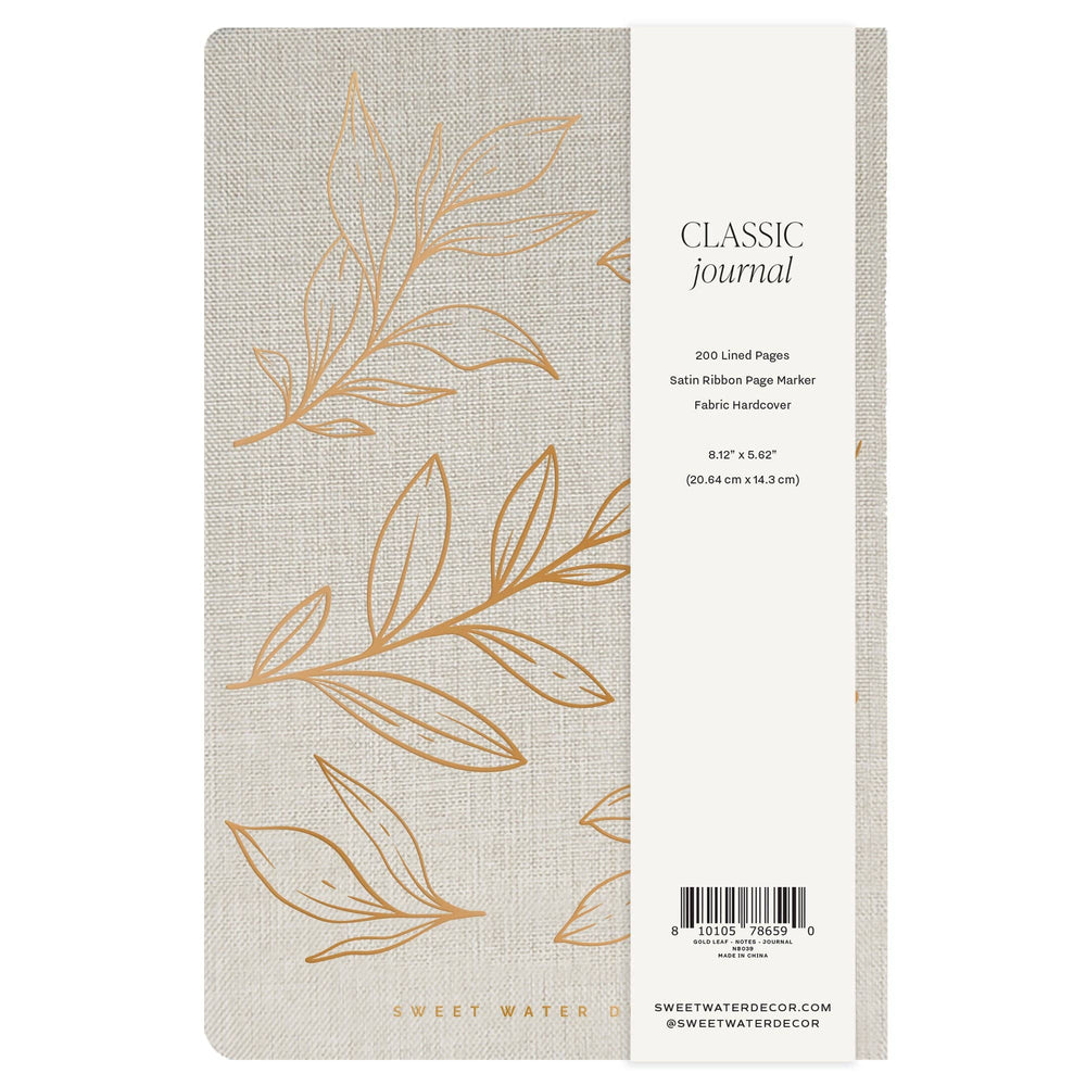 *NEW* Gold Leaves Notes Journal