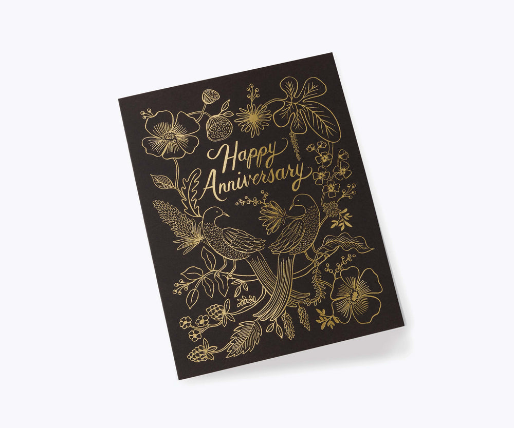 Love Birds Anniversary Card