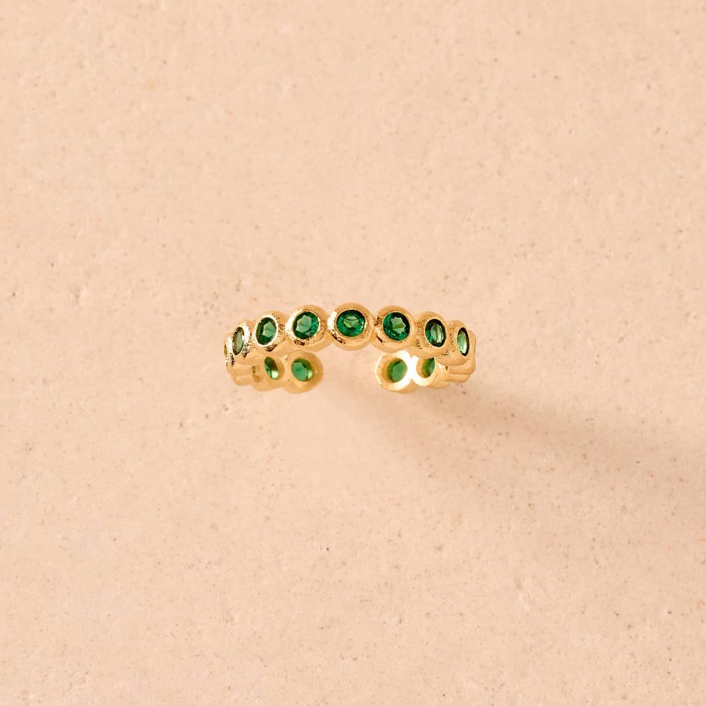 Amélia Green Ring | Agapée Jewelry Waterproof