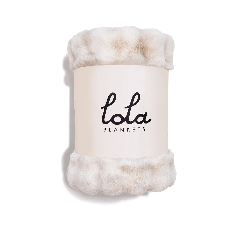 Weighted Cappuccino Lola Blanket