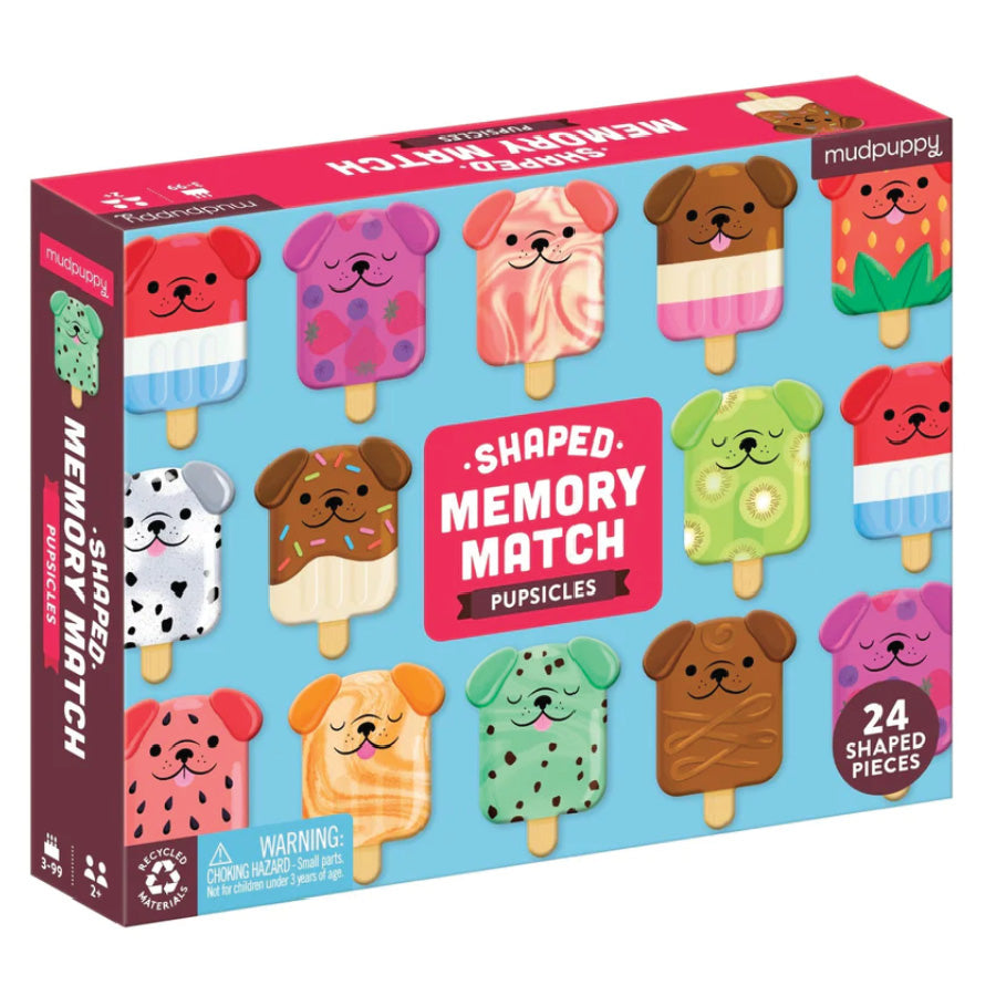 Shaped Memory Match- Pupsicles