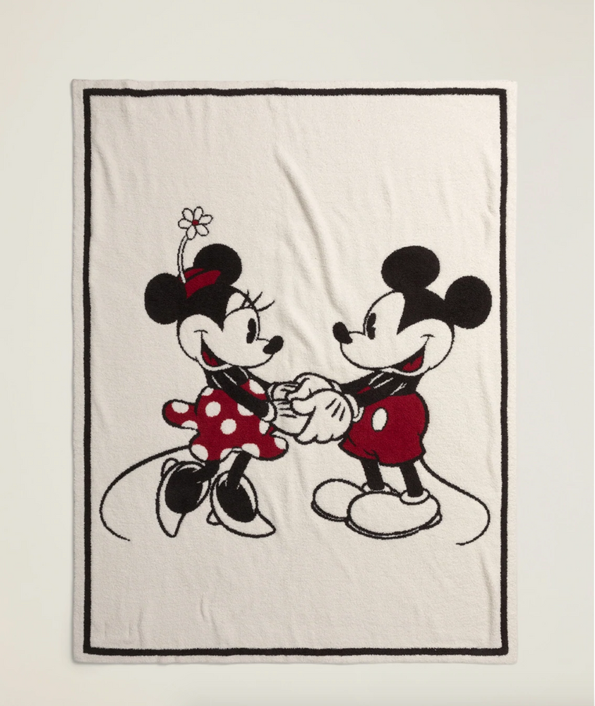 CozyChic® Classic Disney Mickey & Minnie Mouse Baby Blanket