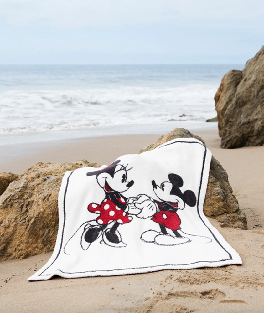 CozyChic® Classic Disney Mickey & Minnie Mouse Baby Blanket