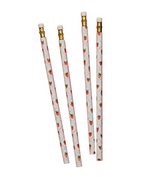 Strawberry Pencils - Set of 4