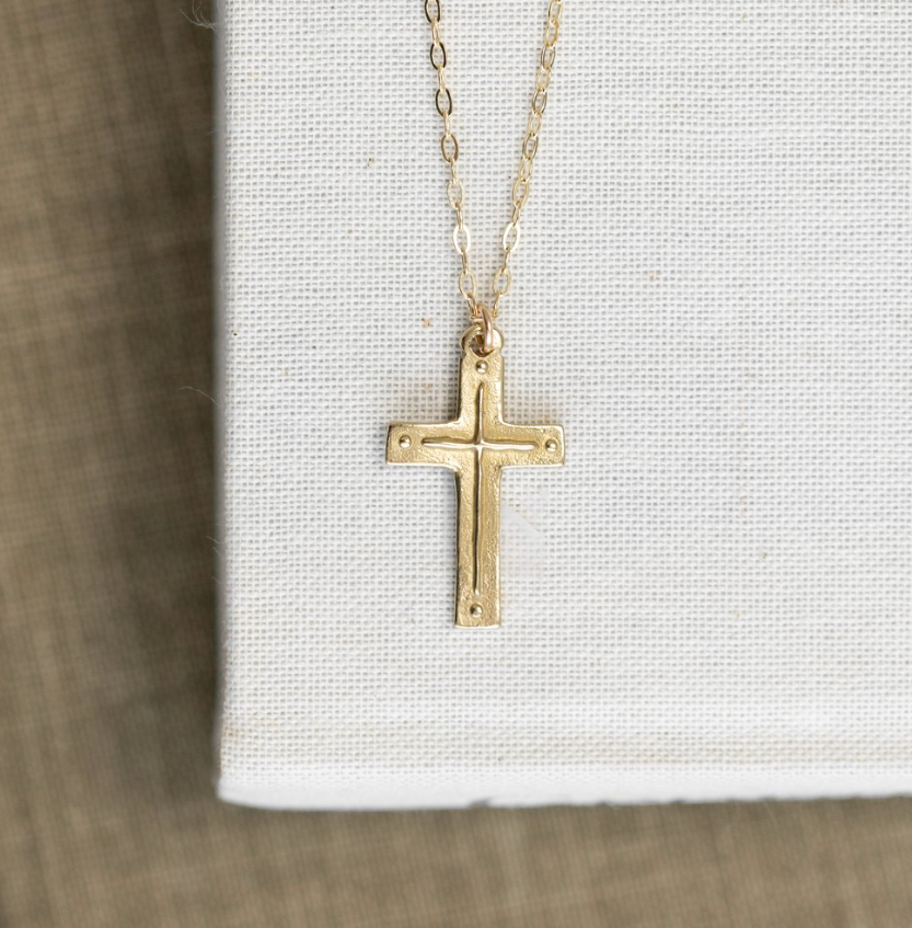 Madison Sterling Titus 3:4-5A Pendant Necklace (Cross)