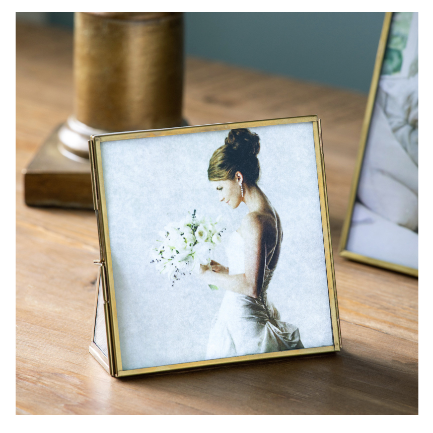 Brass Tabletop Picture Frame