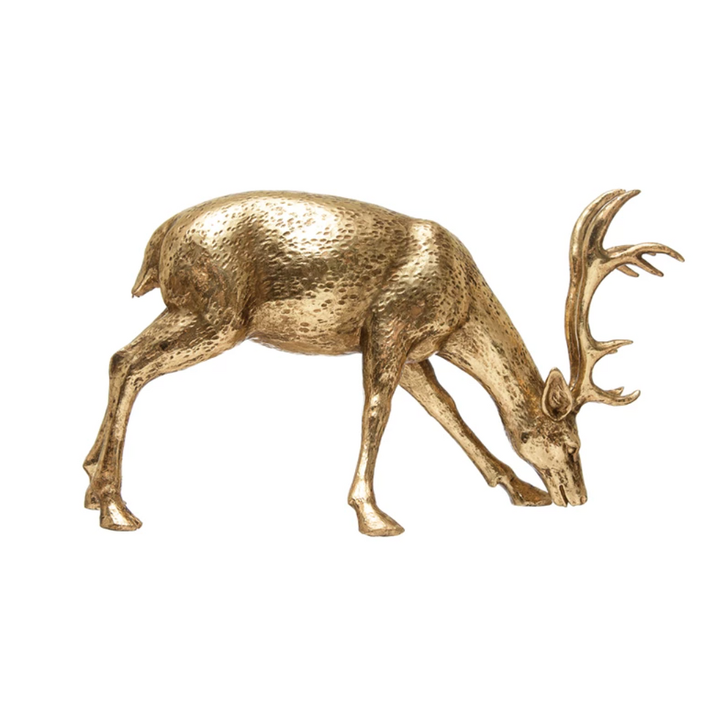 resin-bowing-deer-gold-finish-fabulous-affairs