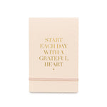 Pale Pink Grateful Heart Concealed Notepad