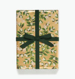 Mistletoe Gold Wrapping Roll